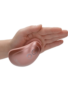 Innovation: Twitch, Hands-Free Suction & Vibration Toy, rosegold