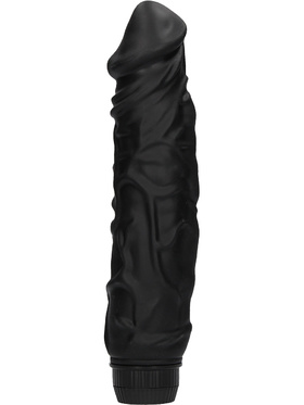 Shots Toys: Realistic Multispeed Vibrator, 23 cm, black