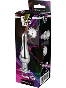 Dream Toys: Gleaming Love, Pleasure Plug Large, silver