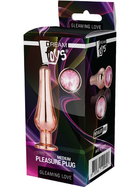 Dream Toys: Gleaming Love, Pleasure Plug Medium, rosegold