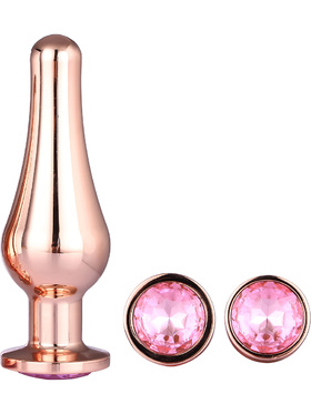 Dream Toys: Gleaming Love, Pleasure Plug Set, rosegold