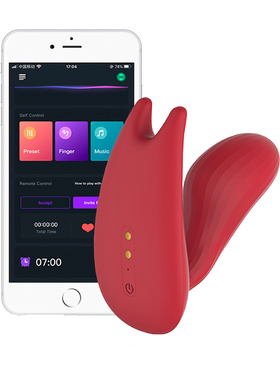 Magic Motion: Umi, Smart Wearable Dual Motor Vibrator, red