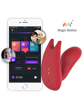 Magic Motion: Umi, Smart Wearable Dual Motor Vibrator, red