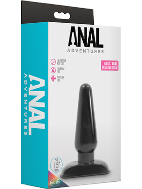 Anal Adventures: Basic Anal Plug, medium