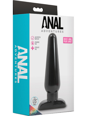 Anal Adventures: Basic Anal plug, large