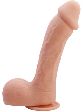 Beautiful Johnson: Realistic Dildo with Suctioncup, 22 cm, light