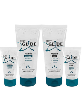 Just Glide: Premium Set Lubricant, Original & Anal