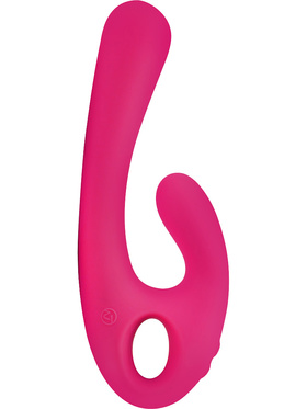 Nomi Tang: Flex Bi, Bendable Dual Vibrator, pink