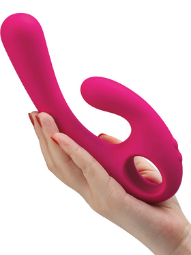 Nomi Tang: Flex Bi, Bendable Dual Vibrator, pink