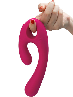 Nomi Tang: Flex Bi, Bendable Dual Vibrator, pink