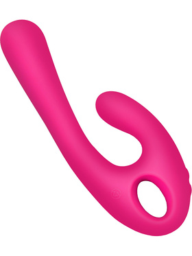 Nomi Tang: Flex Bi, Bendable Dual Vibrator, pink