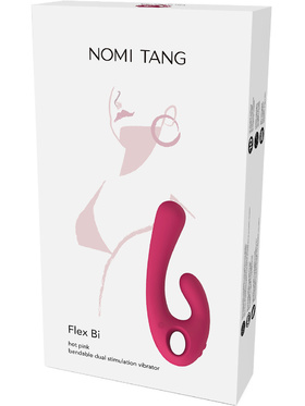 Nomi Tang: Flex Bi, Bendable Dual Vibrator, pink