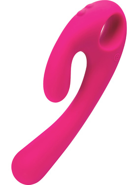 Nomi Tang: Flex Bi, Bendable Dual Vibrator, pink