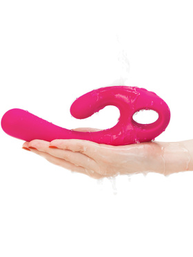 Nomi Tang: Flex Bi, Bendable Dual Vibrator, pink