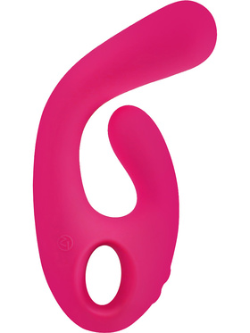 Nomi Tang: Flex Bi, Bendable Dual Vibrator, pink