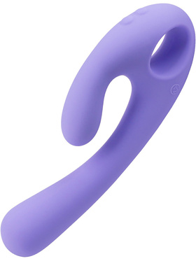 Nomi Tang: Flex Bi, Bendable Dual Vibrator, purple