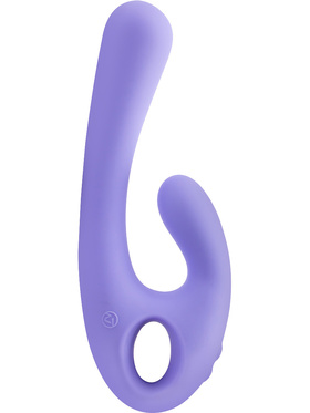 Nomi Tang: Flex Bi, Bendable Dual Vibrator, purple