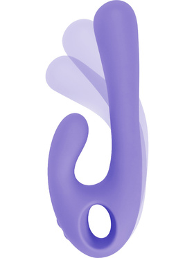 Nomi Tang: Flex Bi, Bendable Dual Vibrator, purple