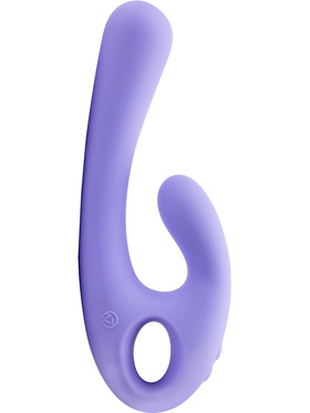 Nomi Tang: Flex Bi, Bendable Dual Vibrator, purple