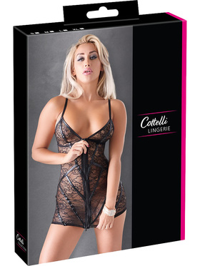 Cottelli Lingerie: Mini-dress in lace with zipper