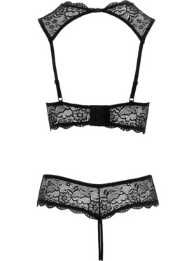 Cottelli Lingerie: Open Bra med Thong