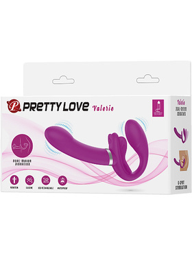 Pretty Love: Valerie, Vibrating Strapless Strap-On