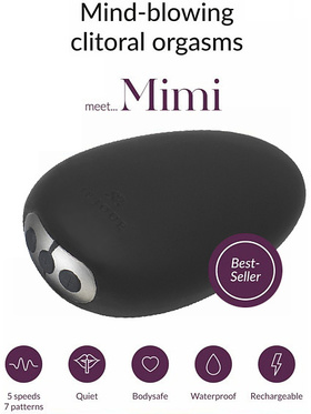 Je Joue: Mimi Clitoral Vibrator, black