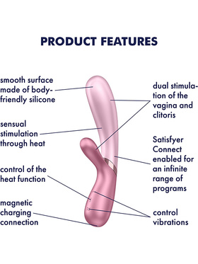 Satisfyer Connect: Hot Lover, Rabbit Vibrator