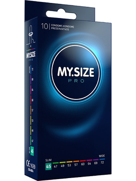 My.Size Pro: Condoms 45mm, 10-pack