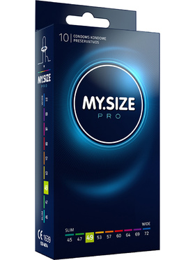 My.Size Pro: Condoms 49mm, 10-pack