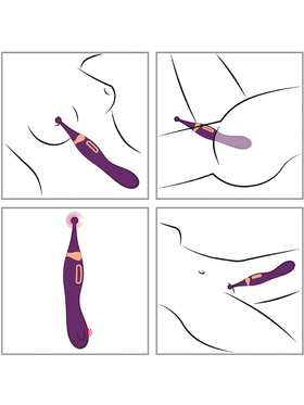 JAVIDA: 2 in 1 Vibrator, Vibration & Thumping