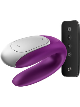 Satisfyer Connect: Double Fun, Partner Vibrator, purple