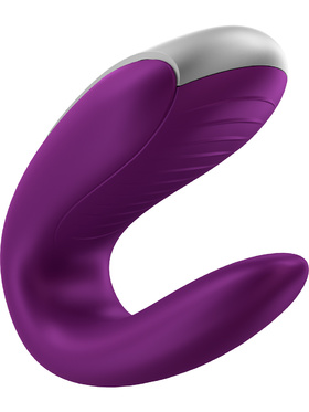 Satisfyer Connect: Double Fun, Partner Vibrator, purple