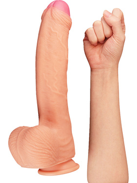 LoveToy: Dual-Layered Silicone Cock, 28 cm