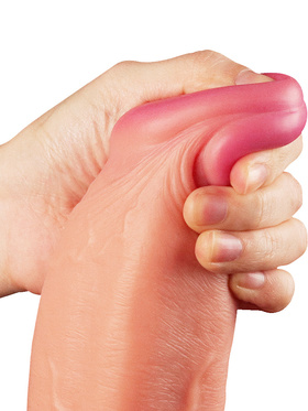 LoveToy: Dual-Layered Silicone Cock, 31 cm