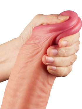 LoveToy: Dual-Layered Silicone Cock, 31 cm