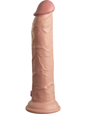 King Cock Elite: Dual Density Silicone Cock, 25 cm, light