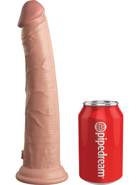 King Cock Elite: Dual Density Silicone Cock, 27 cm, light