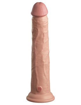 King Cock Elite: Dual Density Silicone Cock, 27 cm, light