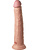 King Cock Elite: Dual Density Silicone Cock, 27 cm, light