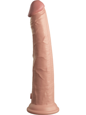 King Cock Elite: Dual Density Silicone Cock, 27 cm, light