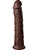 King Cock Elite: Dual Density Silicone Cock, 30 cm, dark