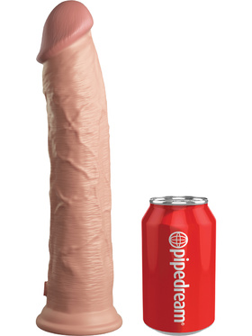 King Cock Elite: Dual Density Silicone Cock, 30 cm, light