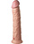 King Cock Elite: Dual Density Silicone Cock, 30 cm, light