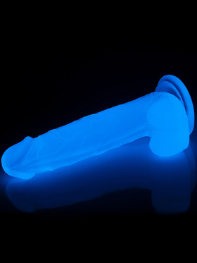 LoveToy: Lumino Play, Glow-In-The-Dark Dildo, 19 cm