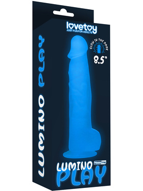 LoveToy: Lumino Play, Glow-In-The-Dark Dildo, 22 cm