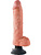 King Cock: Vibrating Cock with Balls, 25 cm, light