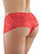 Allure Adore: Candy Apple Lace Panties, red, One Size