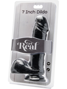 Toy Joy: Get Real Dildo, 18 cm, black