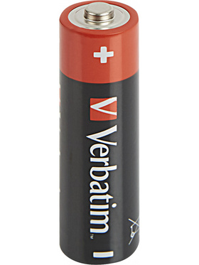 Verbatim Batteries: Premium, AA (LR6), 1,5V, Alkaline, 10-pack